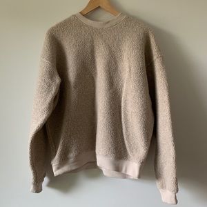 Outdoor Voices MegaFleece Sweatshirt Oatmeal Small